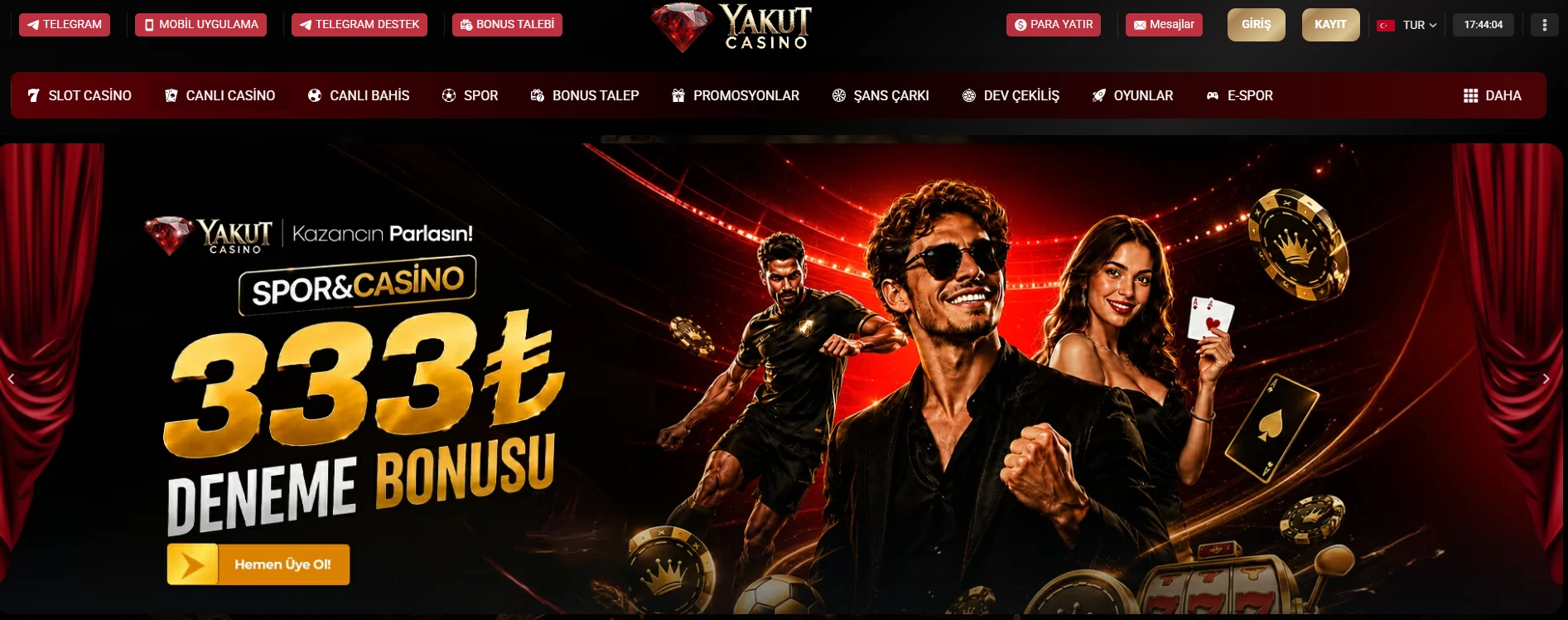 Yakutcasino kapak