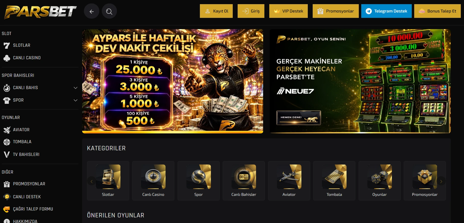 ParsBet kapak