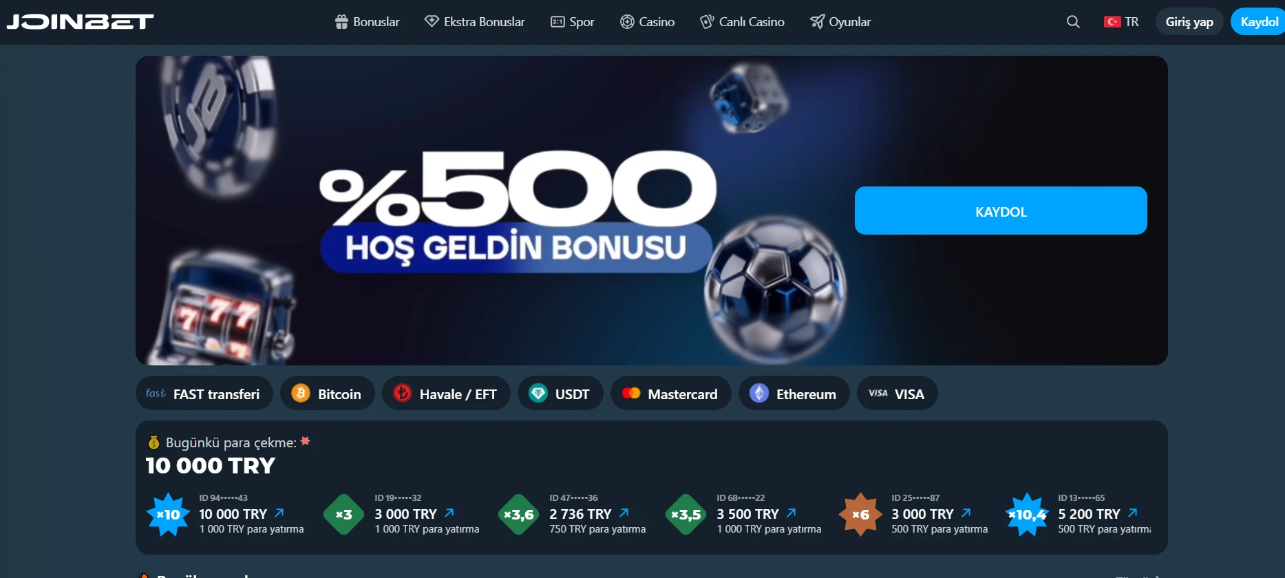 Joinbet kapak