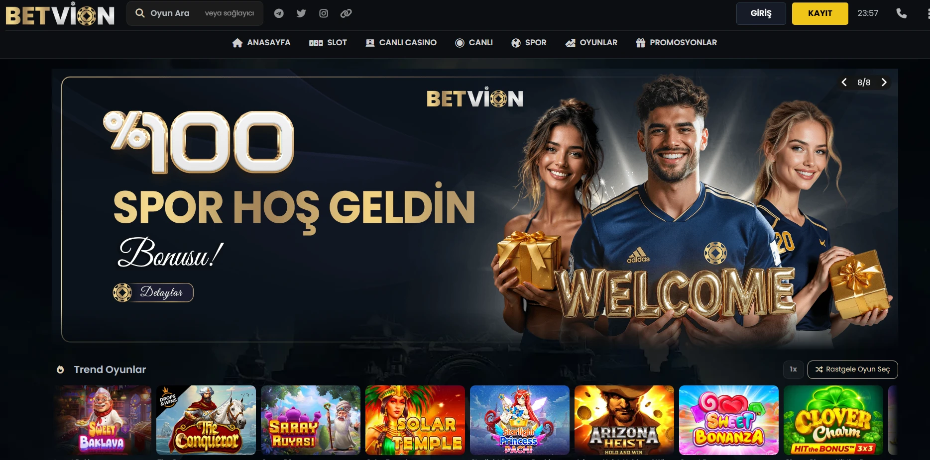 Betvion kapak